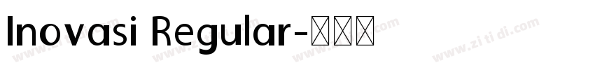 Inovasi Regular字体转换